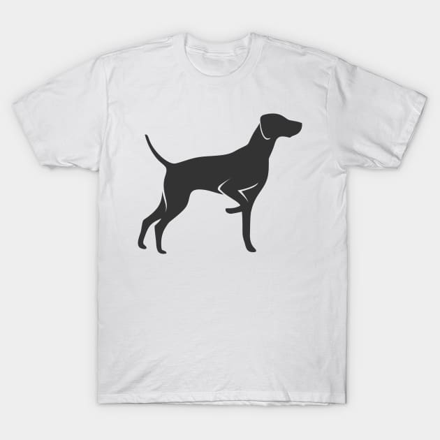 black dog T-Shirt by Logisstudio